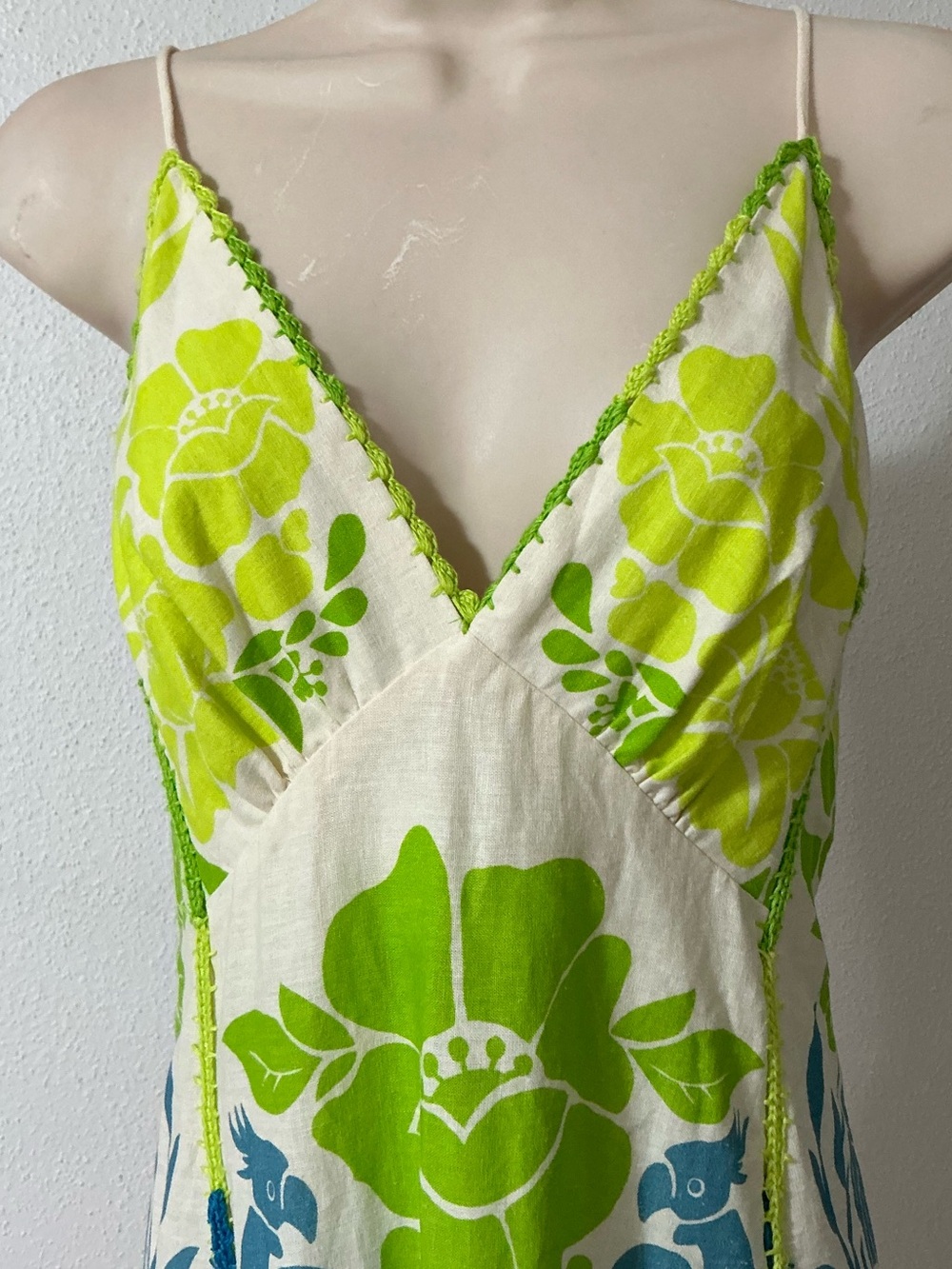 NWT FARM Rio Tropical Graphic Placed Maxi Dress Size XS - Picture 7 of 16